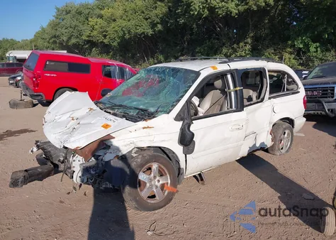 2006 Dodge Grand Caravan Sxt z USA, uszkodzony, nr VIN 2D4GP44L06R640183